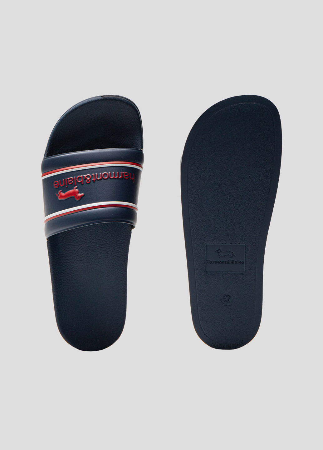 Синие пляжные шлепанцы Harmont & Blaine