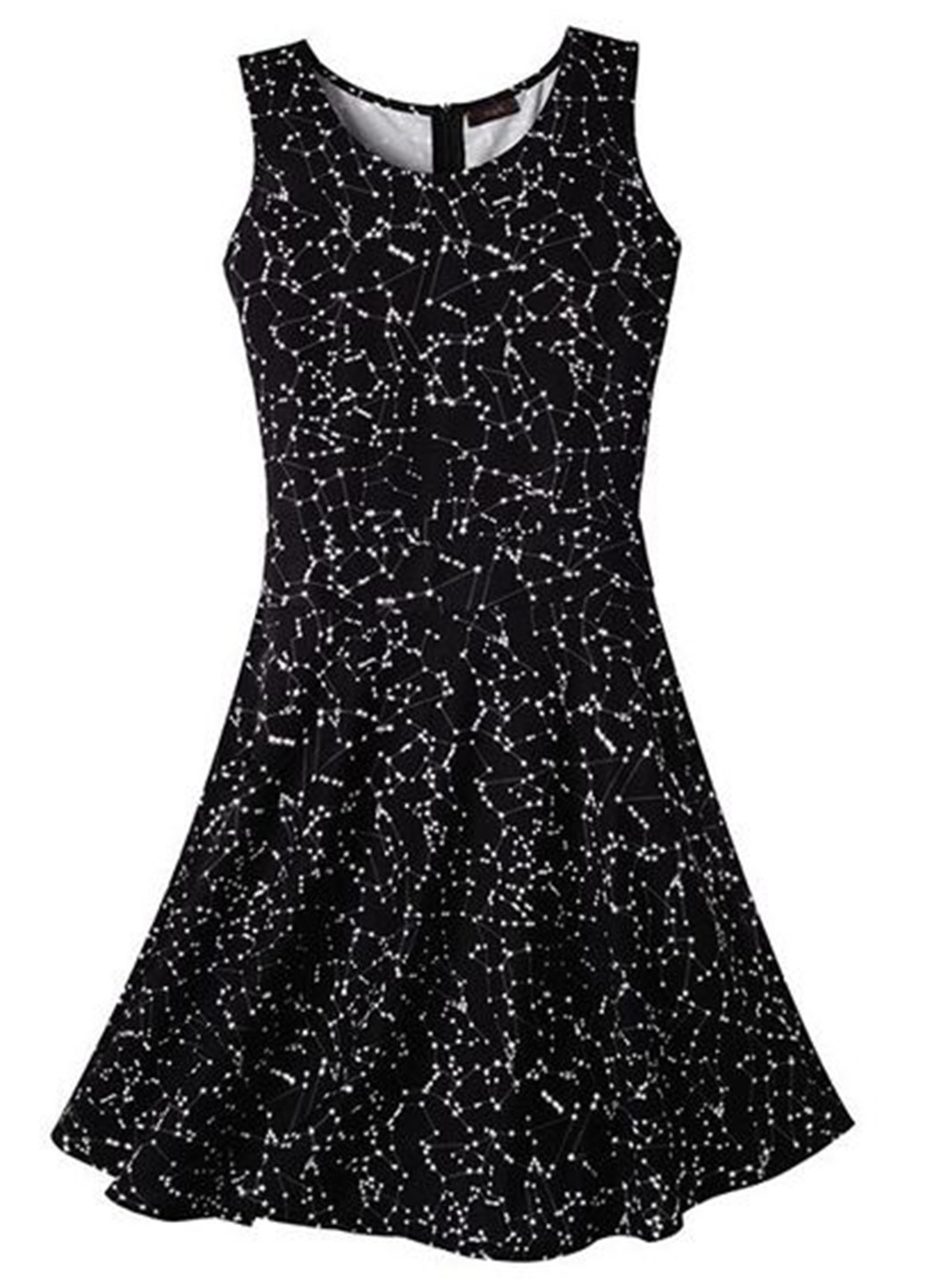 Чорна кежуал сукня кльош Mark з геометричним візерунком