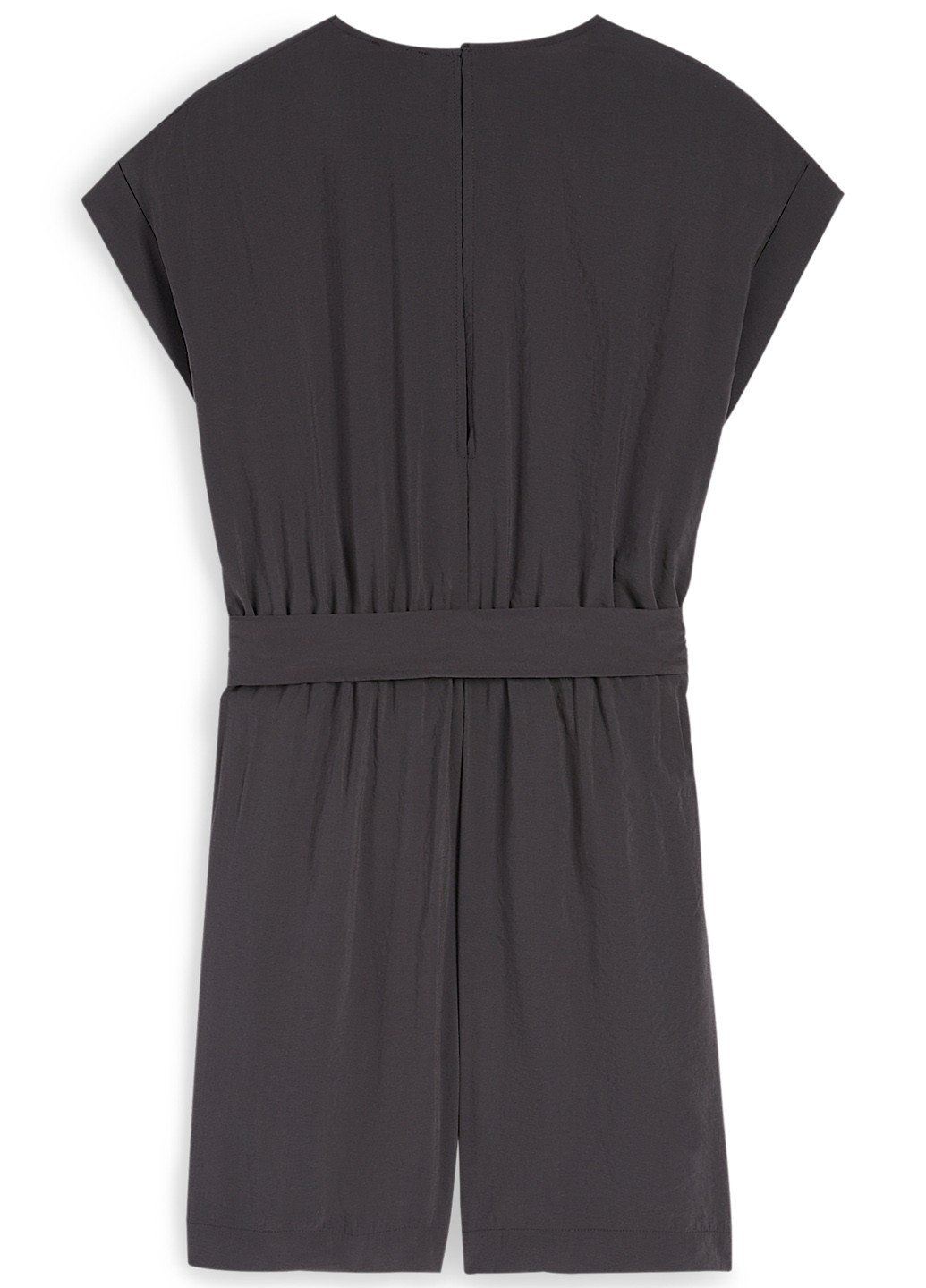 Комбінезон C&A комбінезон-шорти однотонний темно-сірий кежуал модал