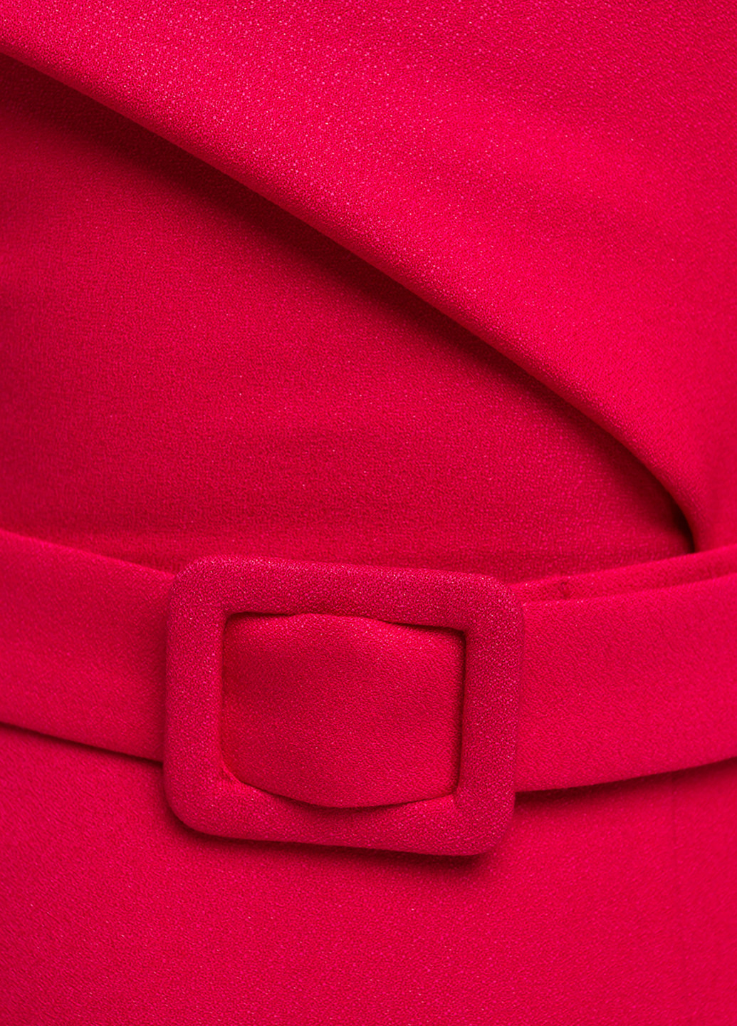 Фуксиновое (цвета Фуксия) кэжуал платье футляр BGL однотонное
