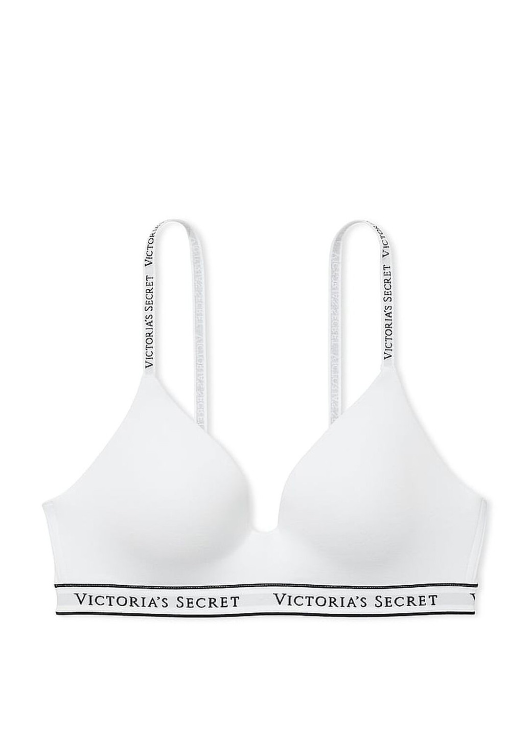 Білий демісезонний комплект (бюстгальтер, трусики) Victoria's Secret