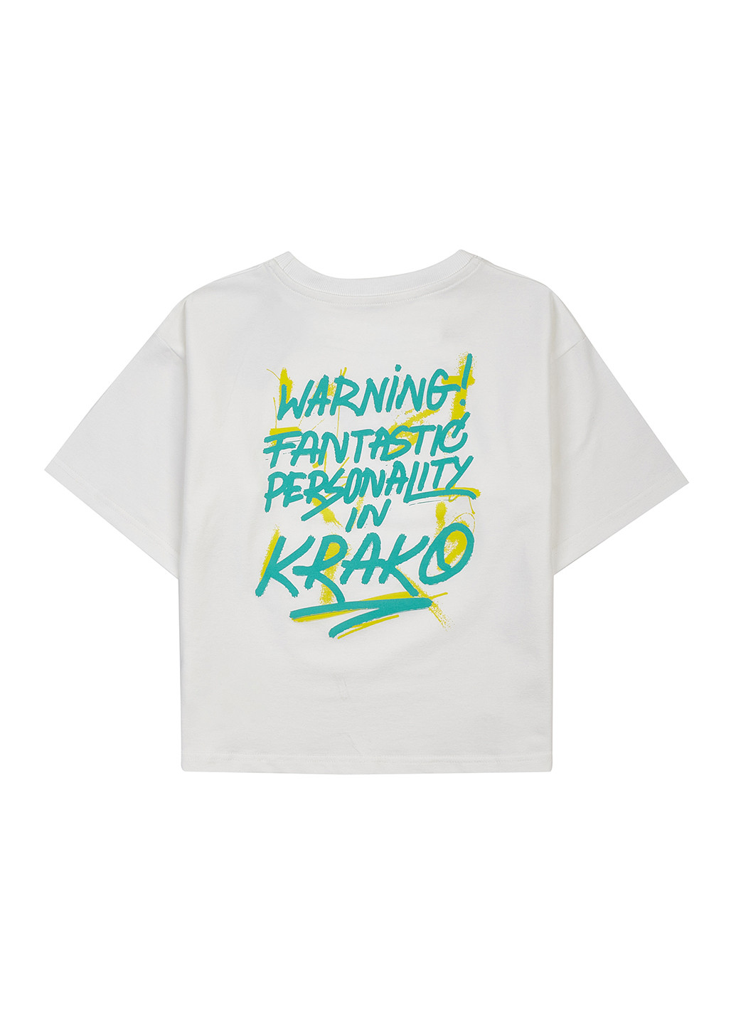 Молочная летняя футболка KRAKO