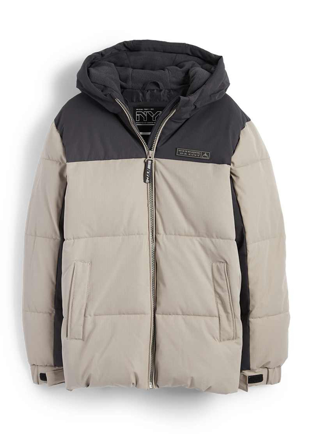 Комбинированная демисезонная куртка C&A