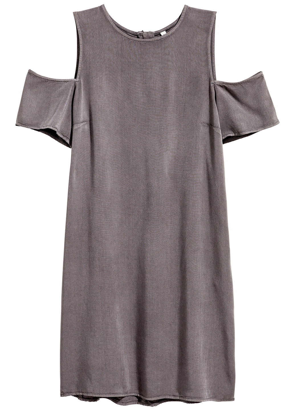 Лиловое кэжуал платье а-силуэт H&M