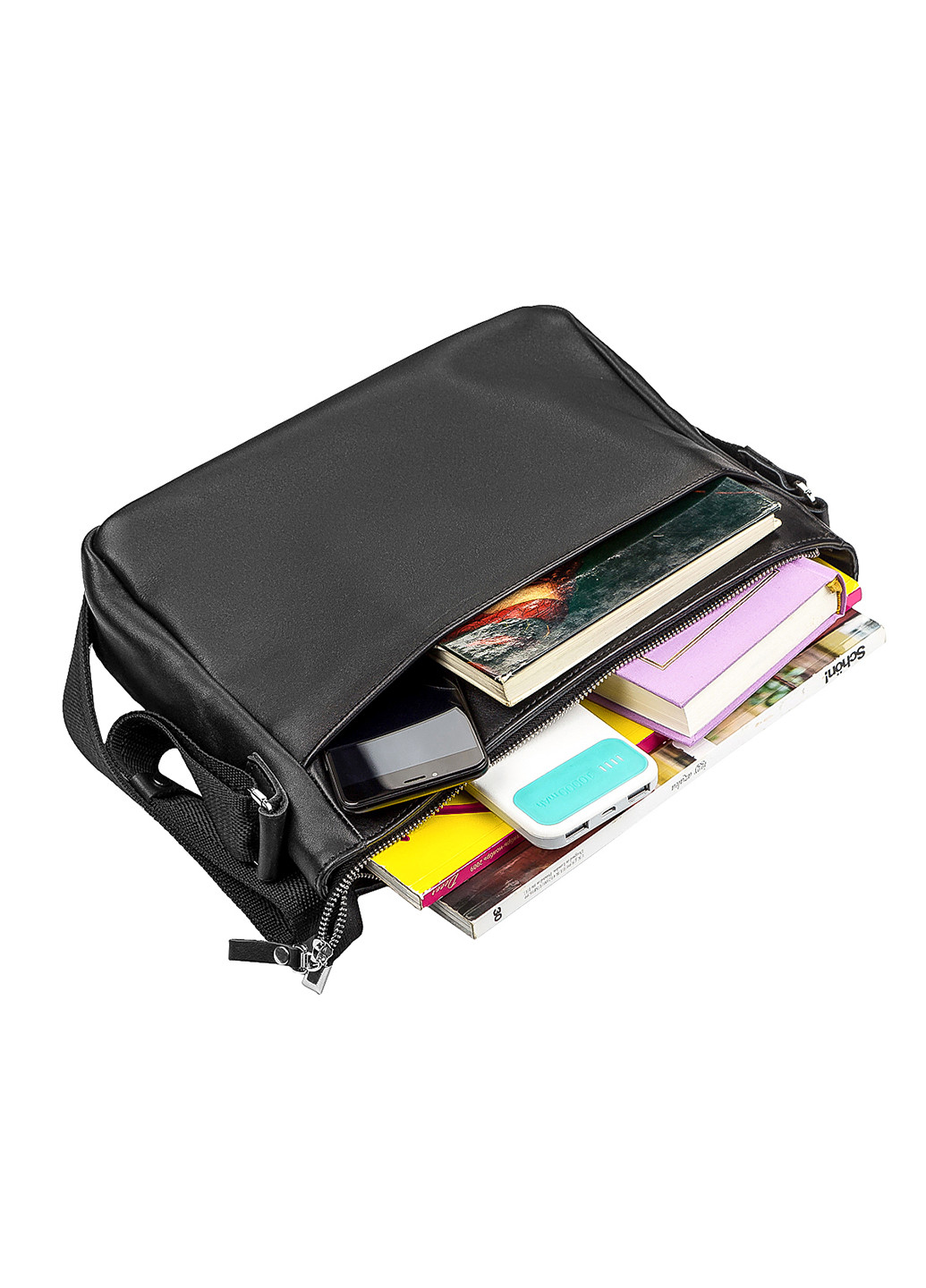 Чоловіча шкіряна сумка 29х22х8,5 см Shvigel (252132105)