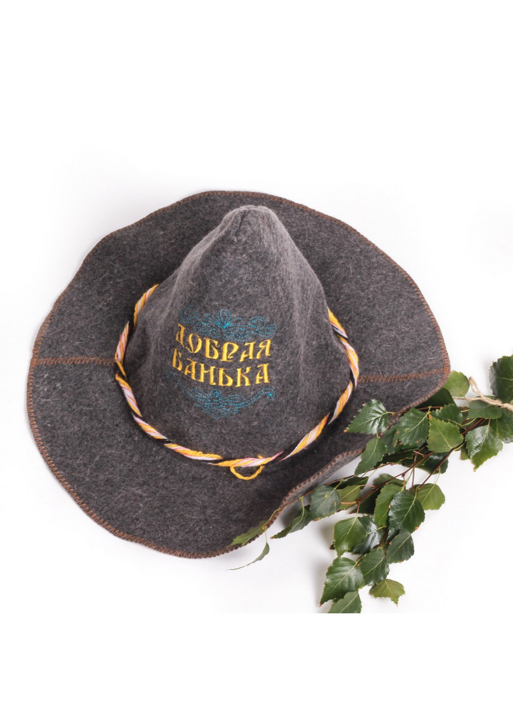 Шапка для бани "Бобрая банька" Luxyart (206831514)