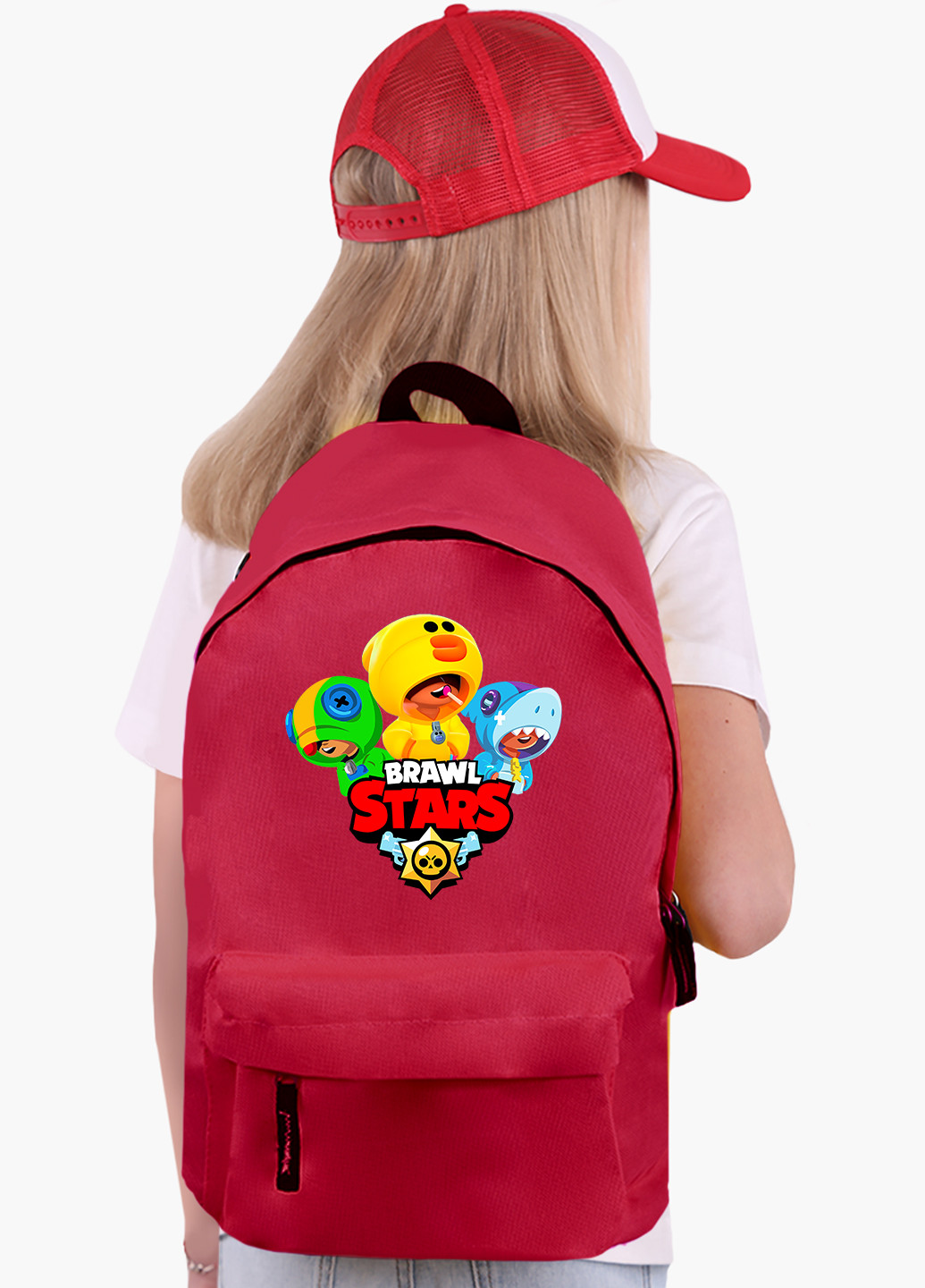 Детский рюкзак Леон Бравл Старс (Leon Brawl Stars) (9263-1701) MobiPrint (217074383)