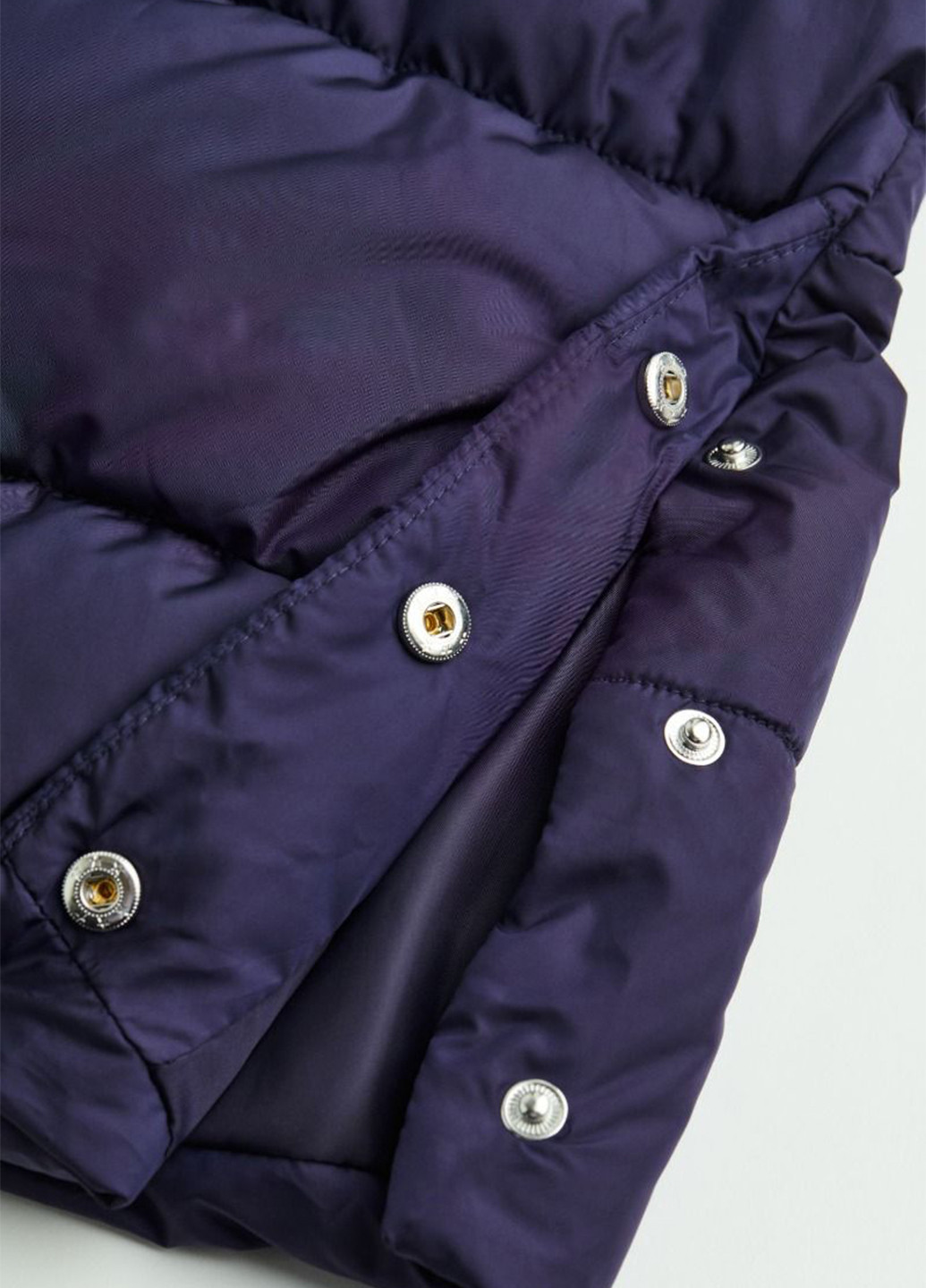 Темно-синяя зимняя куртка H&M