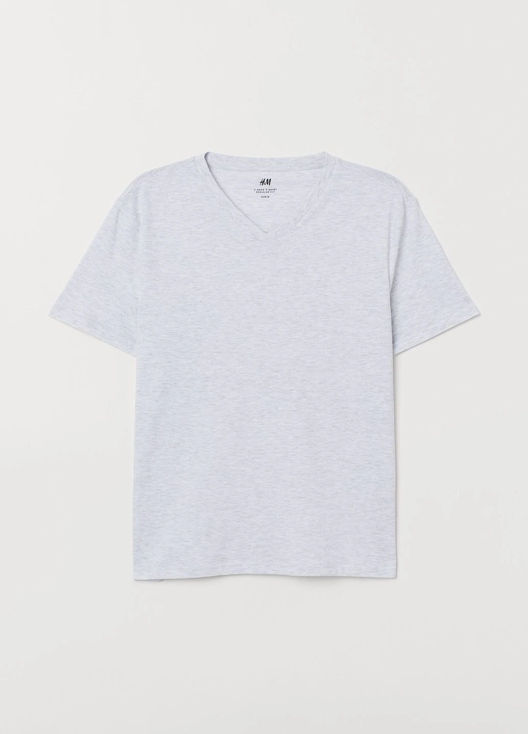 Светло-серая футболка H&M