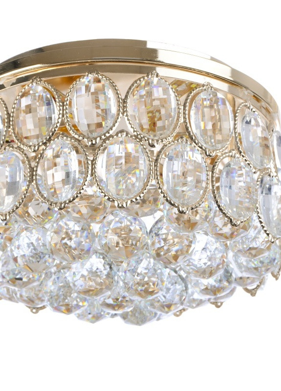 Люстра потолочная торт с подсветкой большая BCL-609C/3*E14+6*3W LED Brille (253886567)