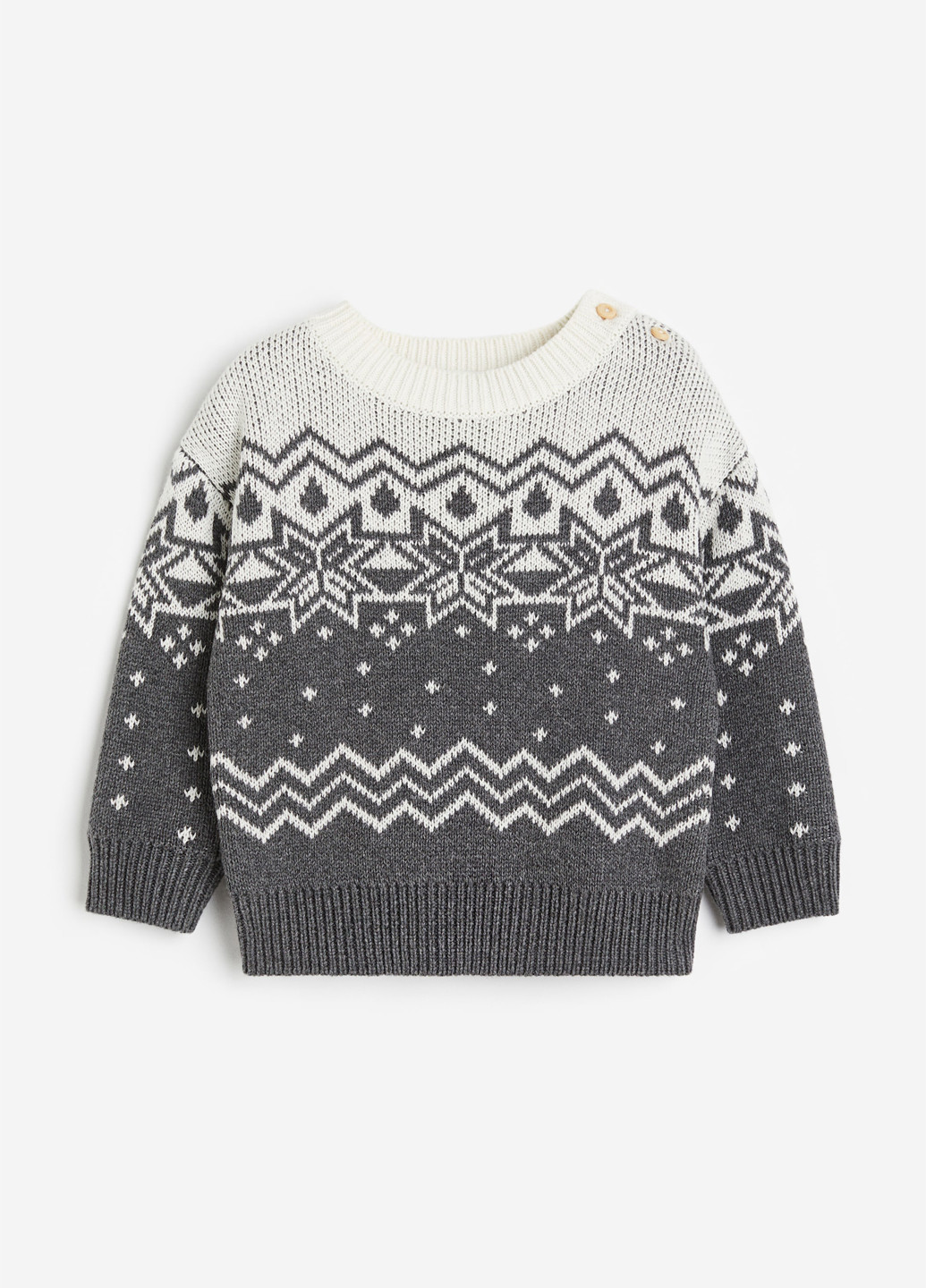 Серый демисезонный джемпер джемпер H&M