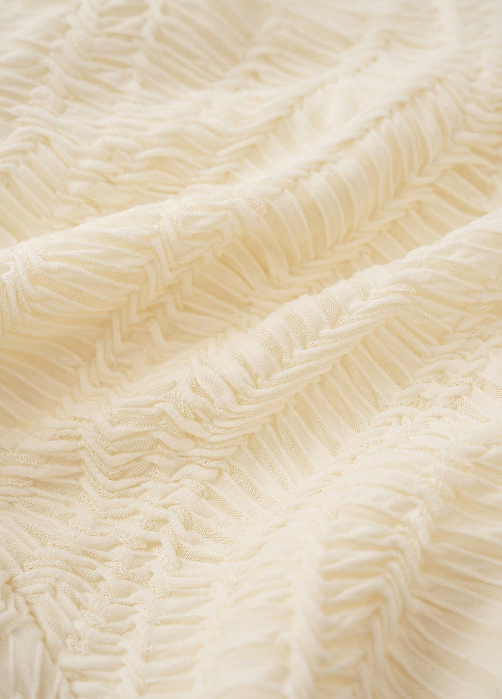 Кремовая кэжуал однотонная юбка SHEIN