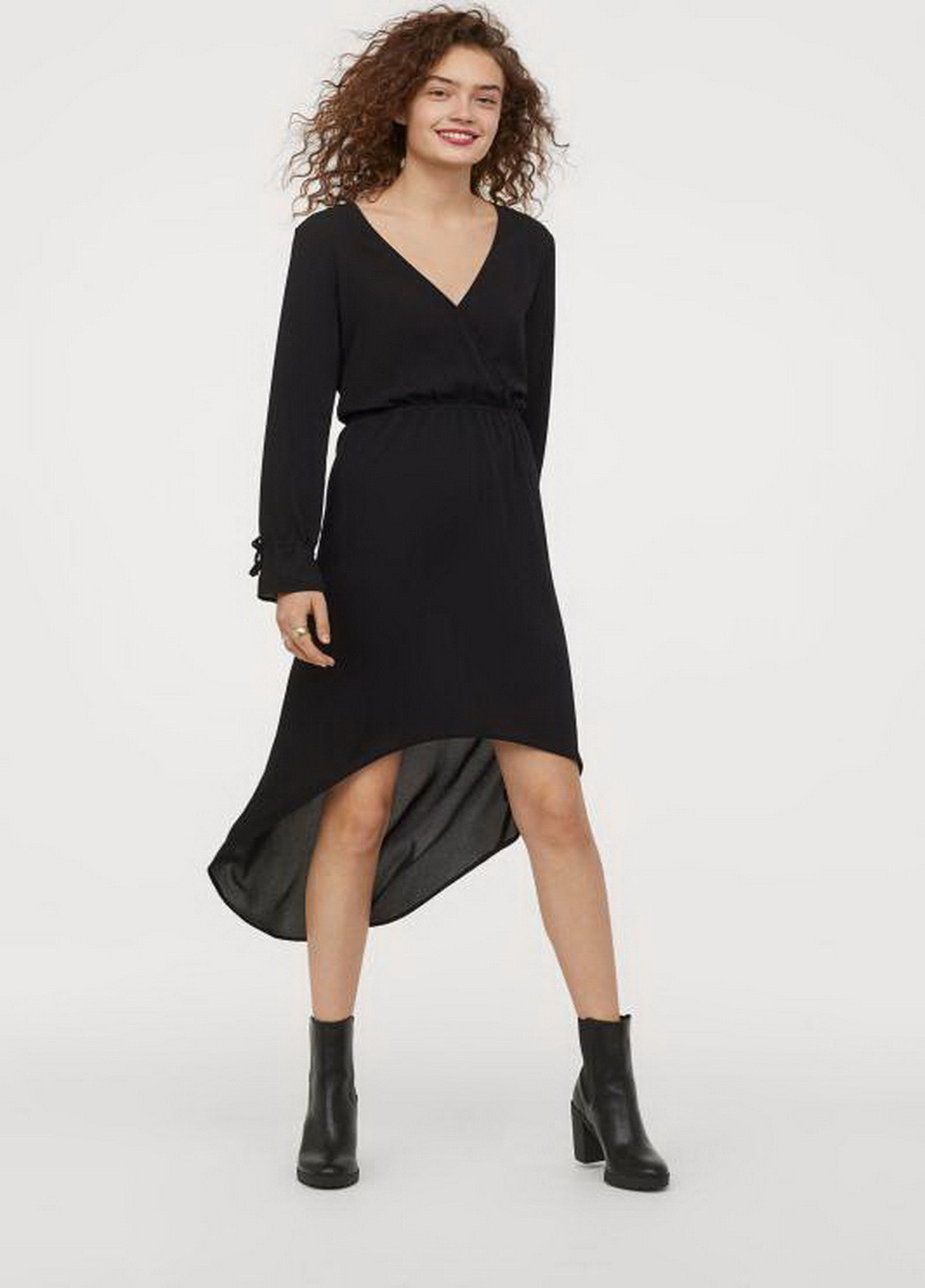 Чорна кежуал сукня H&M