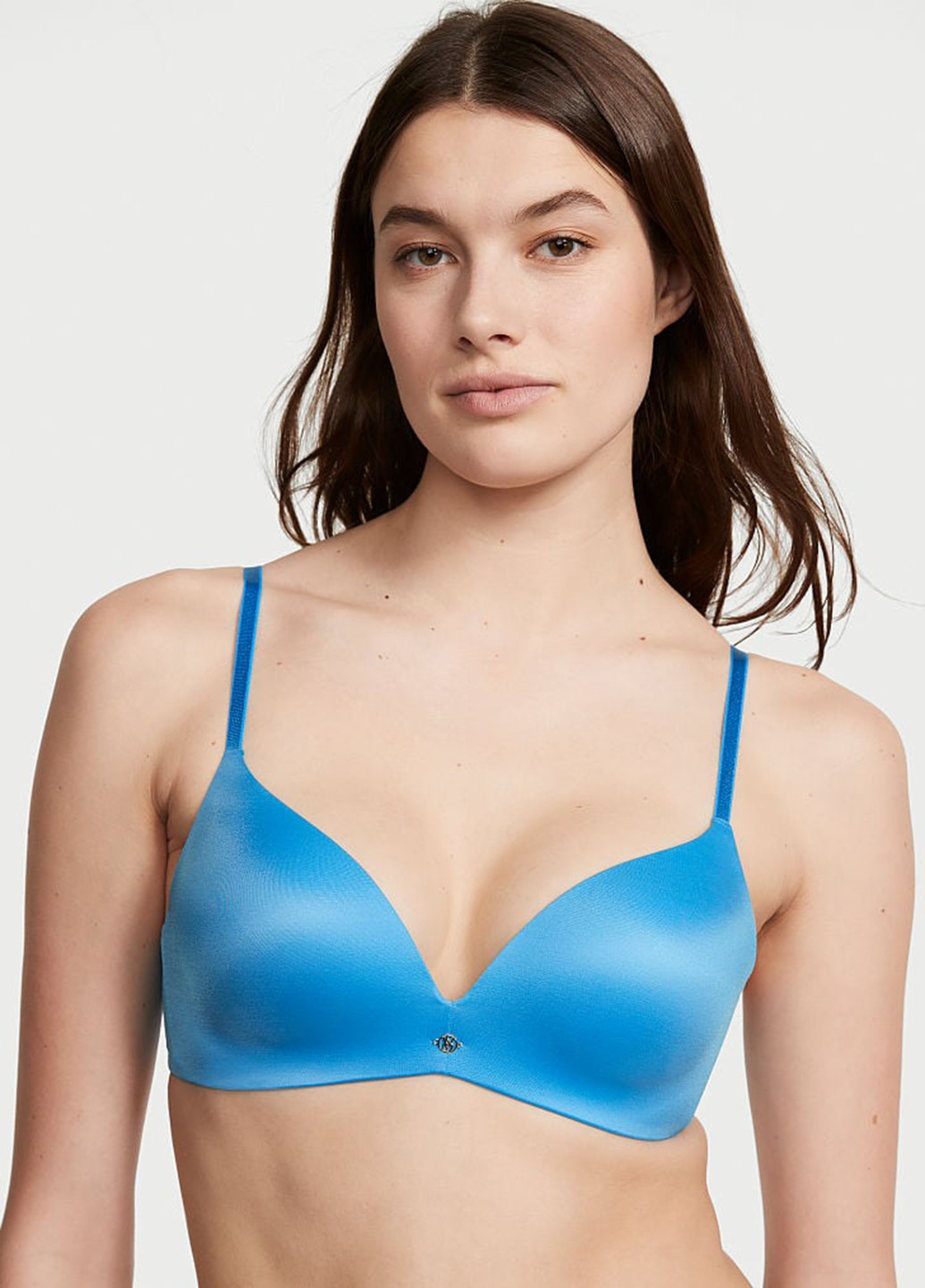 Голубой демисезонный комплект (бюстгальтер, трусики) Victoria's Secret