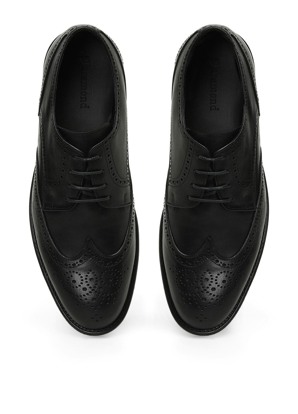 Черные кэжуал туфли Garamond на шнурках