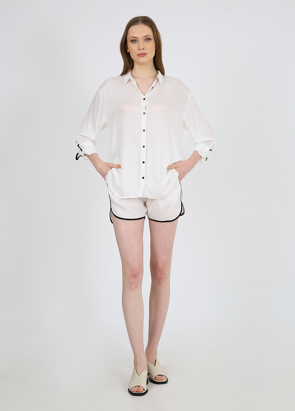 Чёрная блуза Casalini