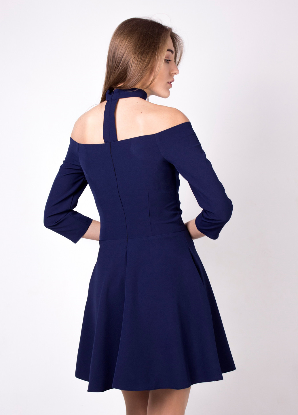 Синя кежуал платье Romstyle
