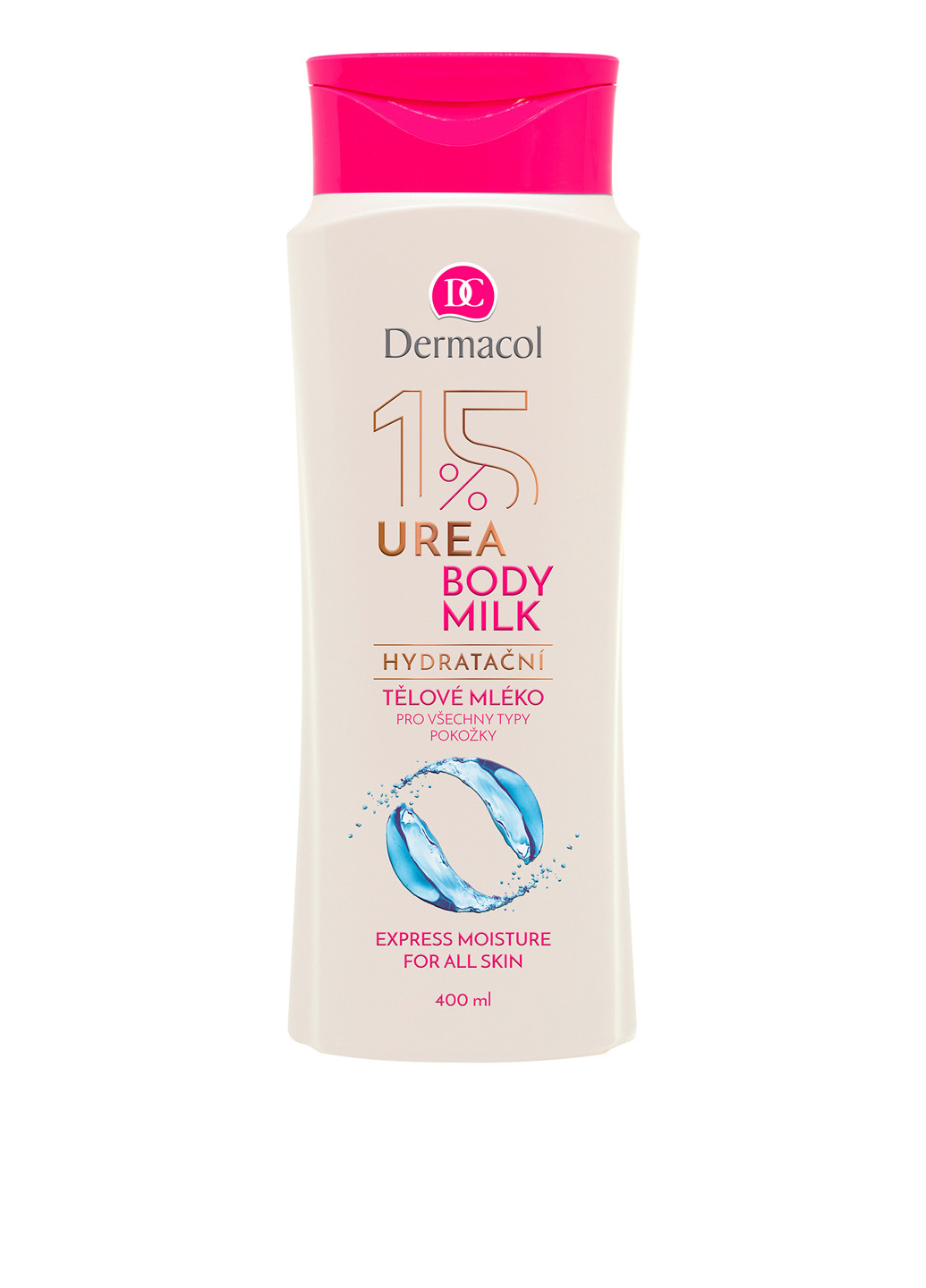 Молочко для тела с мочевиной для всех типов кожи Увлажняющее, 400 мл Dermacol (113788766)