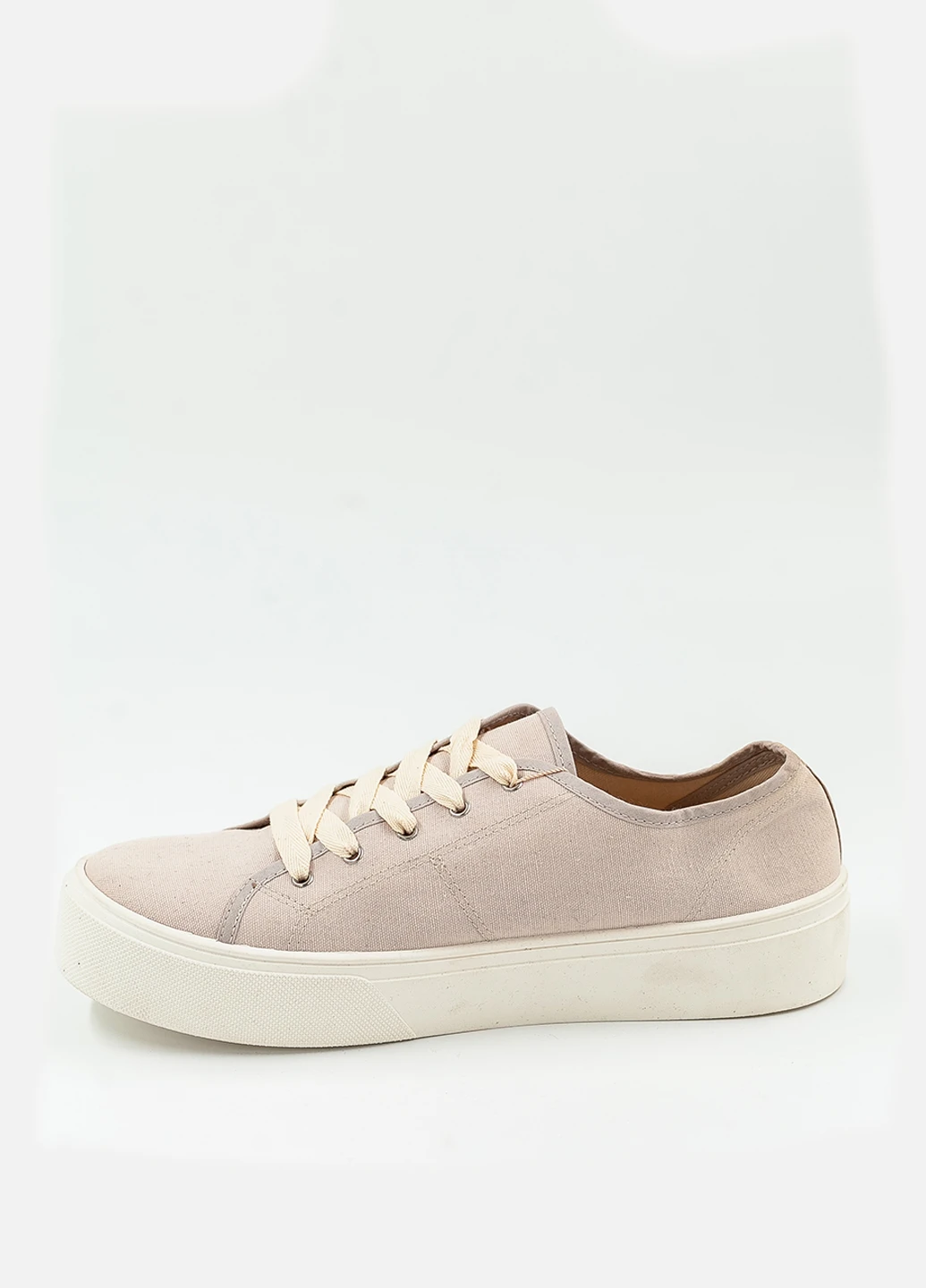 Бежевые кеды Pull & Bear