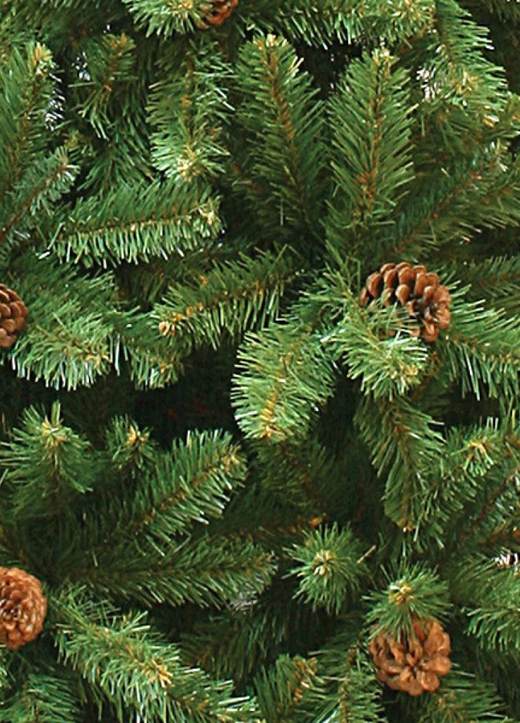 Искусственная елка Empress с шишками зеленая 2,15 м (756770880174) Triumph Tree (203969300)