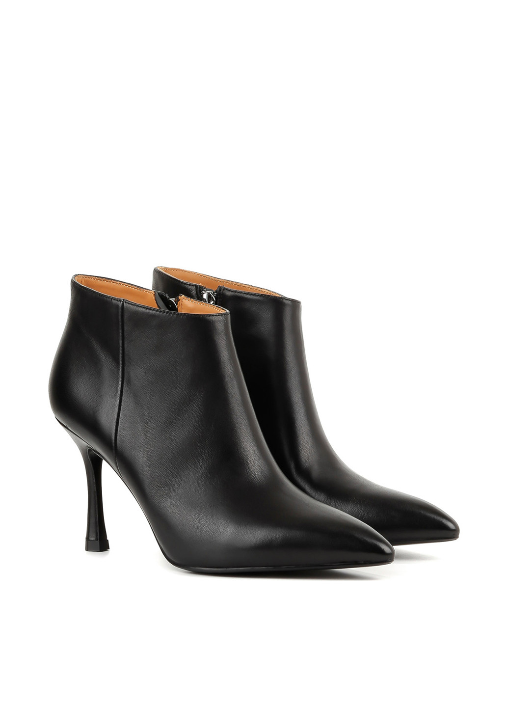 Черные демисезонная ботильоны Le'BERDES