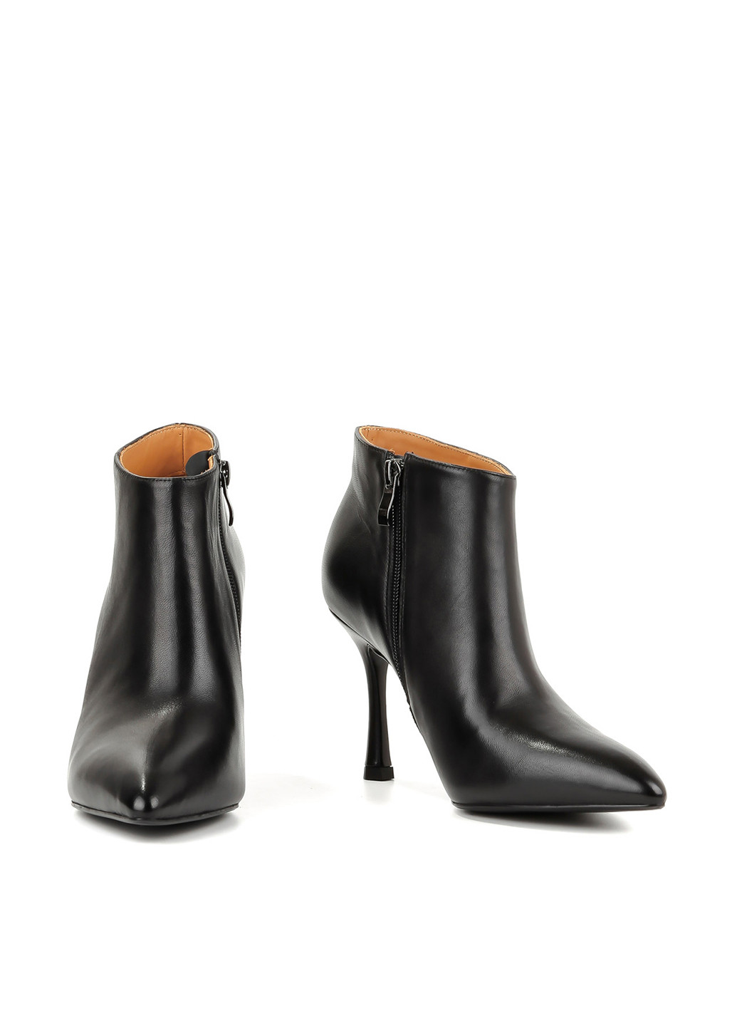 Черные демисезонная ботильоны Le'BERDES