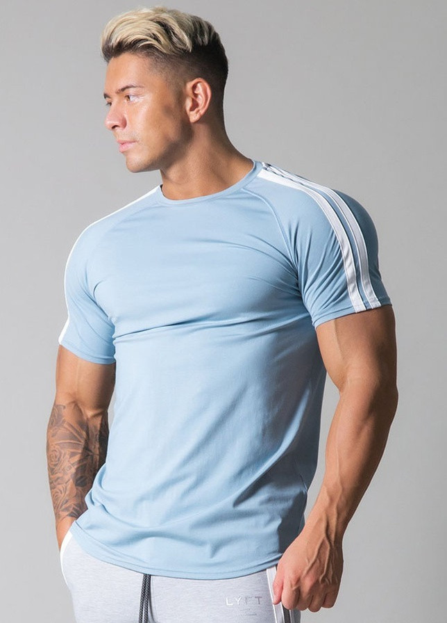 Блакитна футболка чоловічі Lyft