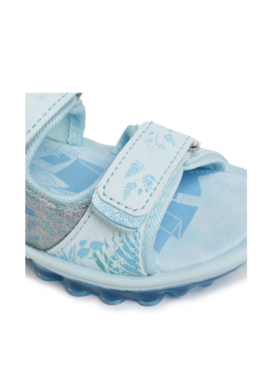 Голубые кэжуал сандалі Frozen на липучке