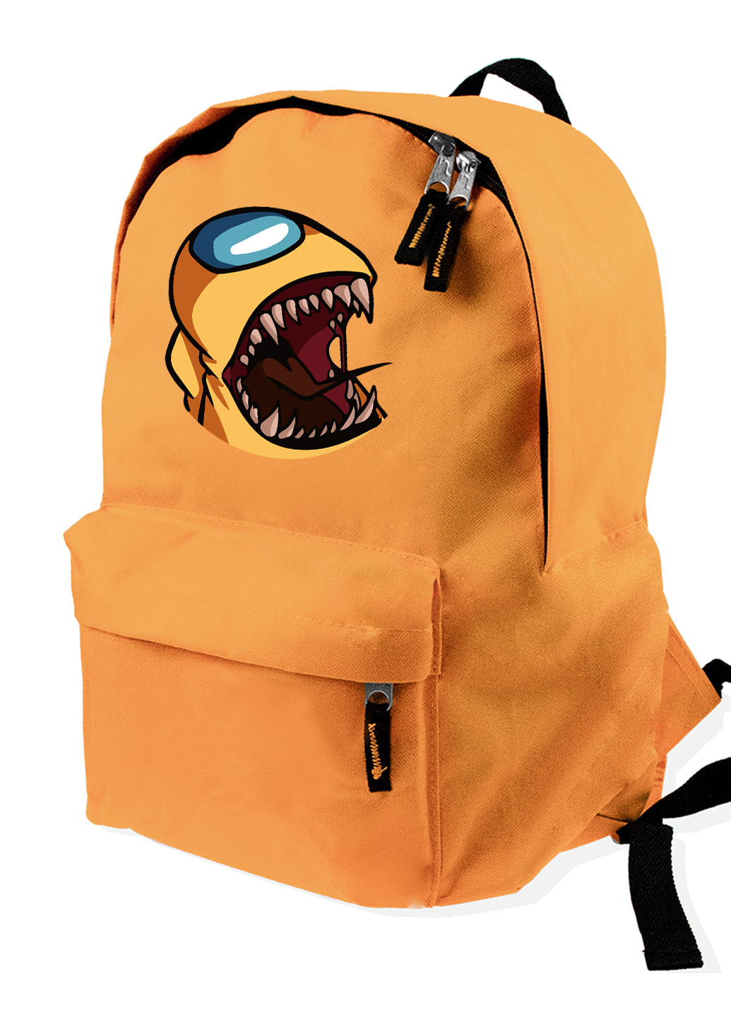 Детский рюкзак Амонг Ас Желтый (Among Us Yellow) (9263-2409) Оранжевый MobiPrint (216195110)