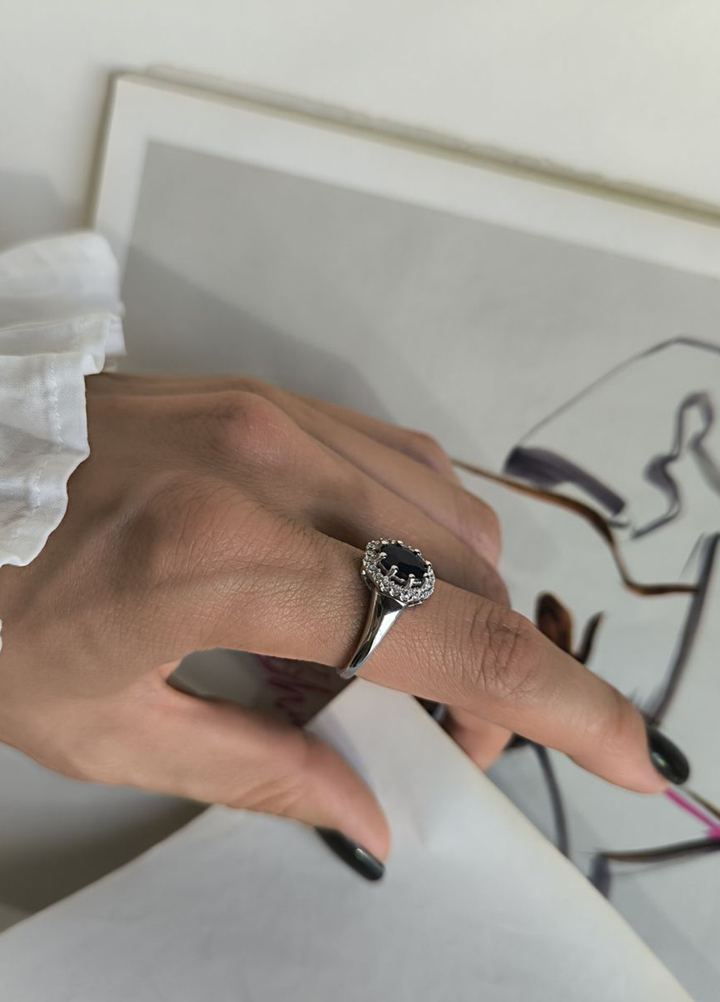 Каблучка Silver Flame (354214827)