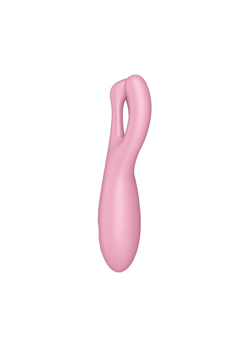 Клиторальный смарт вибратор Threesome 4 Pink с тремя пальчиками Satisfyer (254734317)