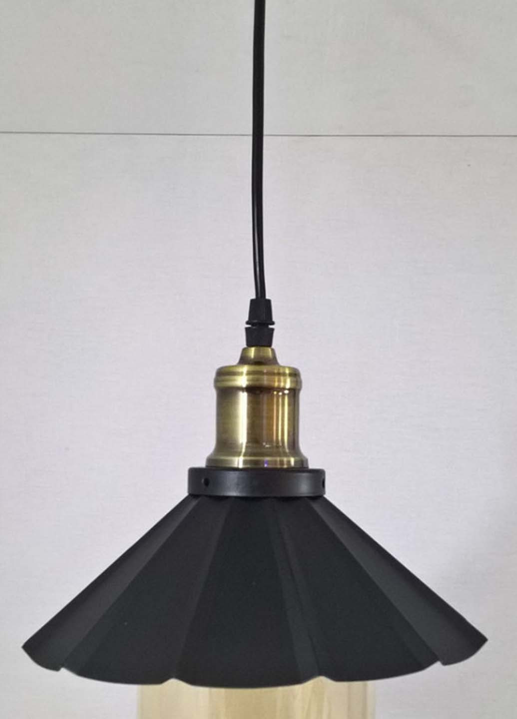 Люстра стельова підвісна в стилі LOFT (лофт) 11685/1 Чорний 30х22х22 см. Handmade (234537812)