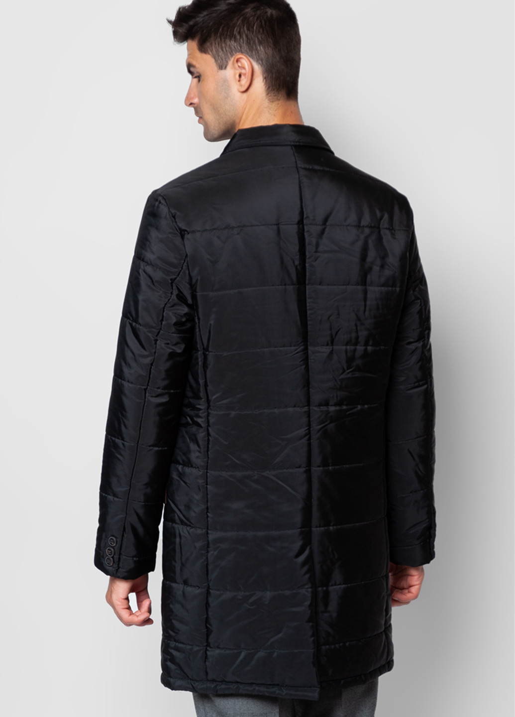 Черная демисезонная куртка Arber