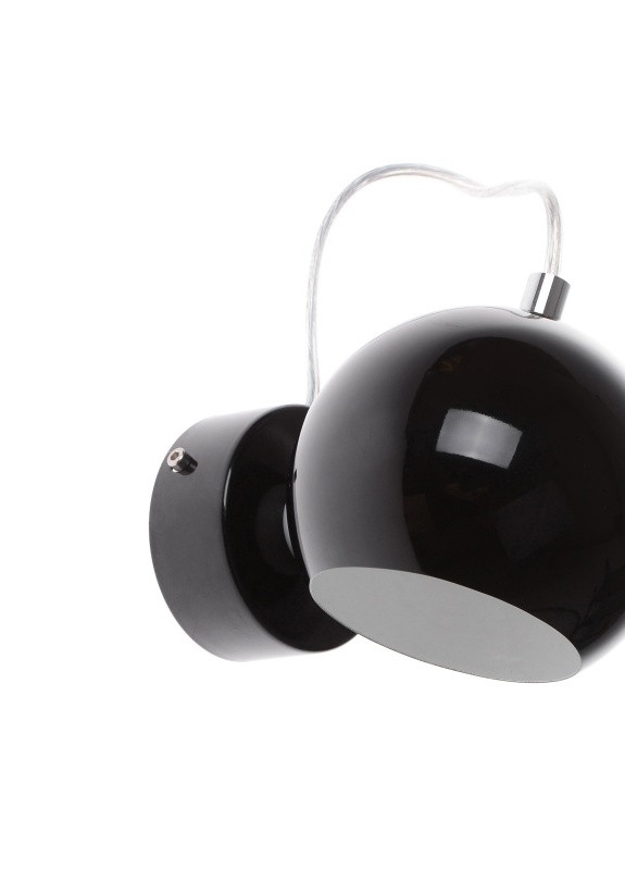 Бра настенное накладное в спальню для чтения KL-330W/1 E14 BK Brille (253894280)