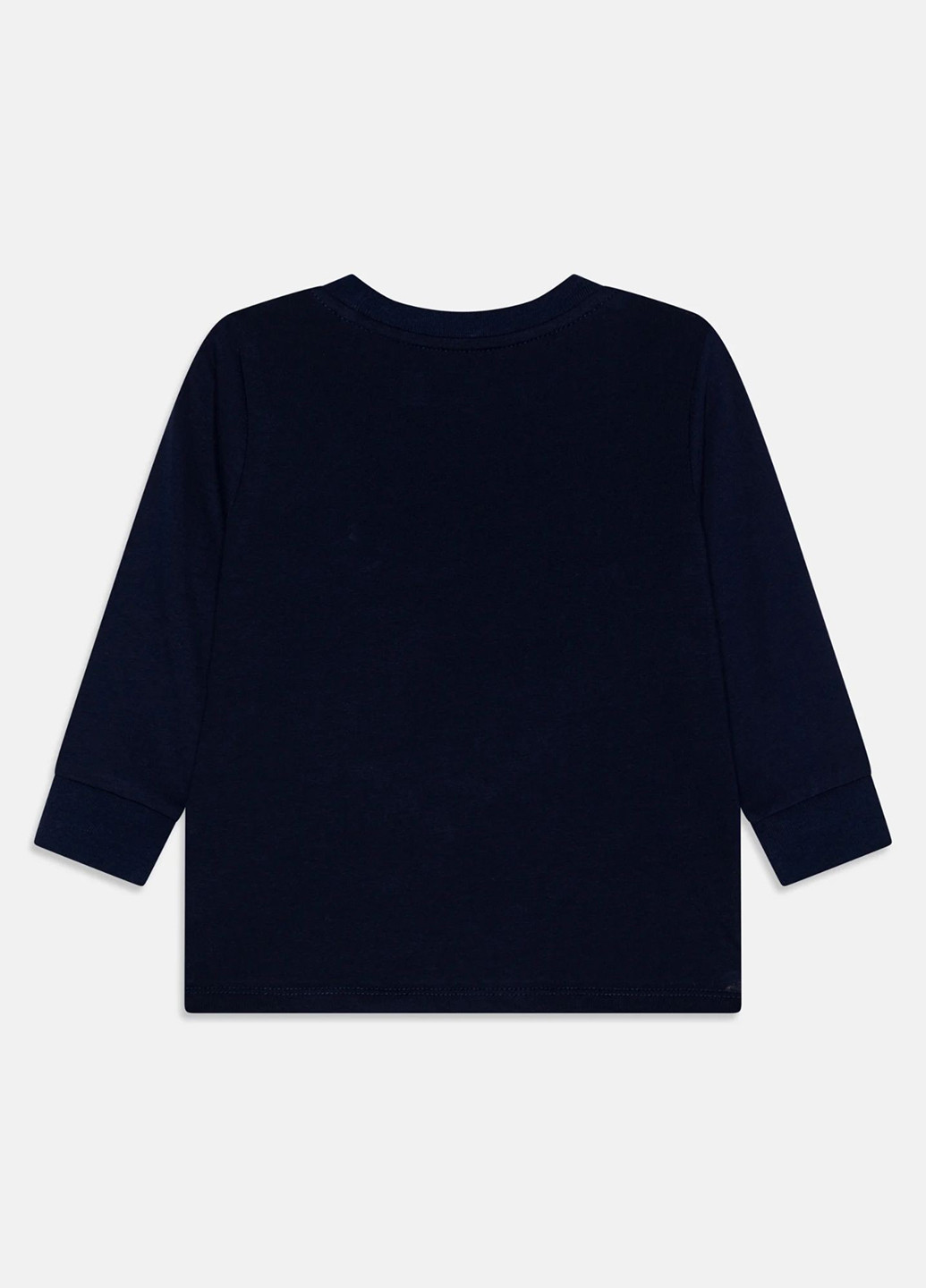 Темно-синий демисезонный кэжуал лонгслив Ralph Lauren с рисунком