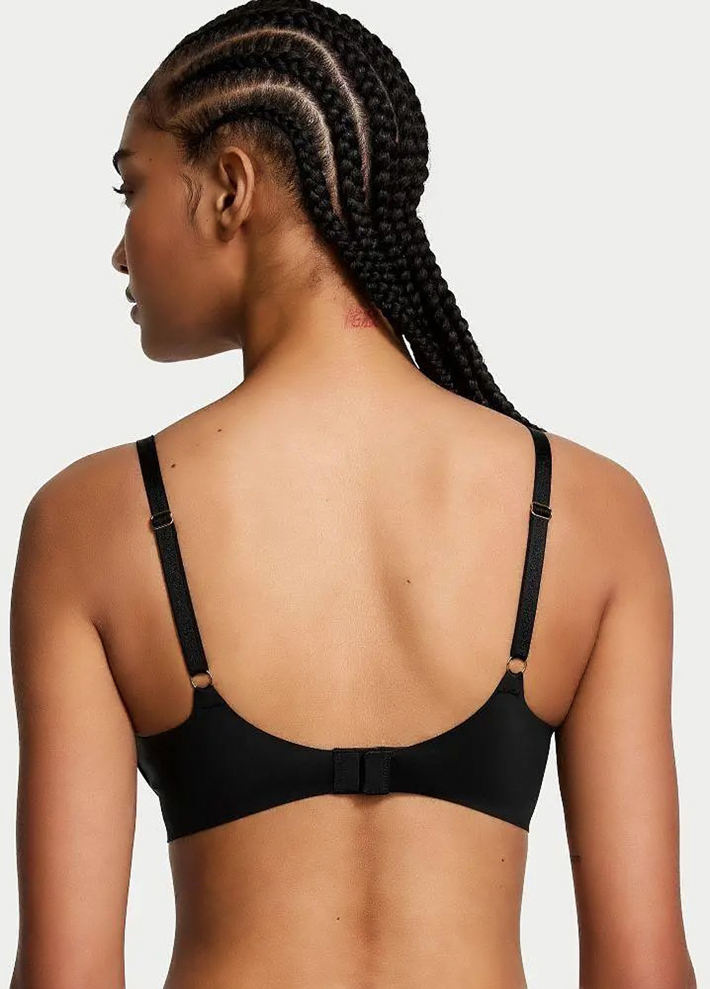 Черный демисезонный комплект (бюстгальтер, трусики) Victoria's Secret