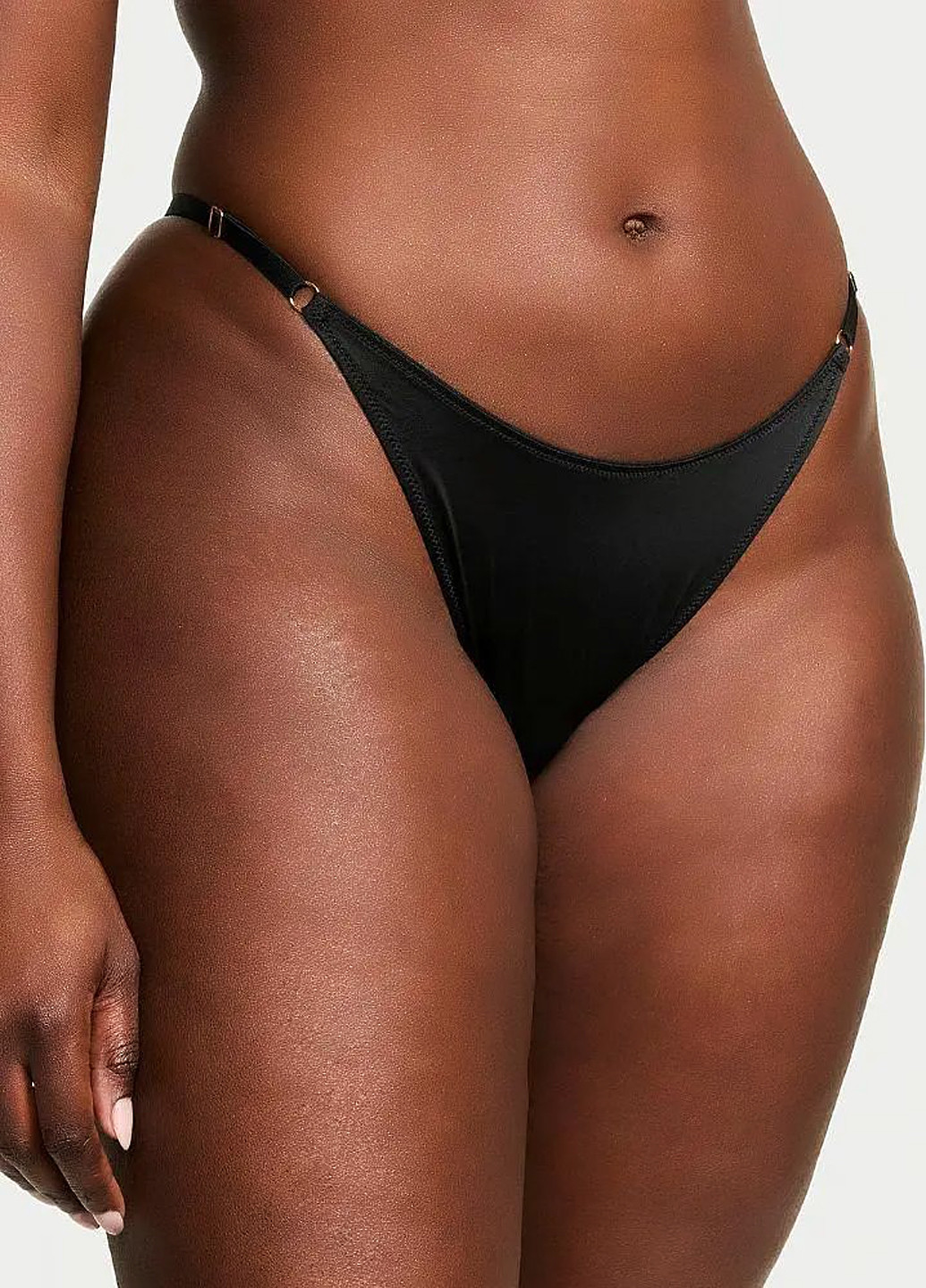 Черный демисезонный комплект (бюстгальтер, трусики) Victoria's Secret