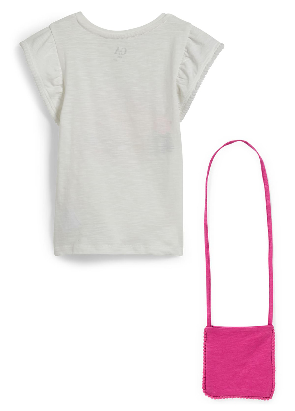 Комбинированный летний комплект (футболка, сумка) C&A