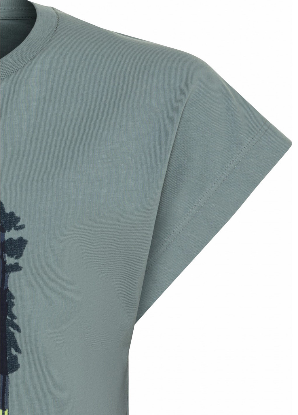 Бірюзова літня футболка Jack Wolfskin GRAPHIC GIRLS T