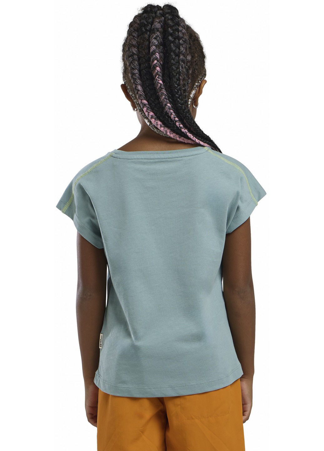 Бірюзова літня футболка Jack Wolfskin GRAPHIC GIRLS T