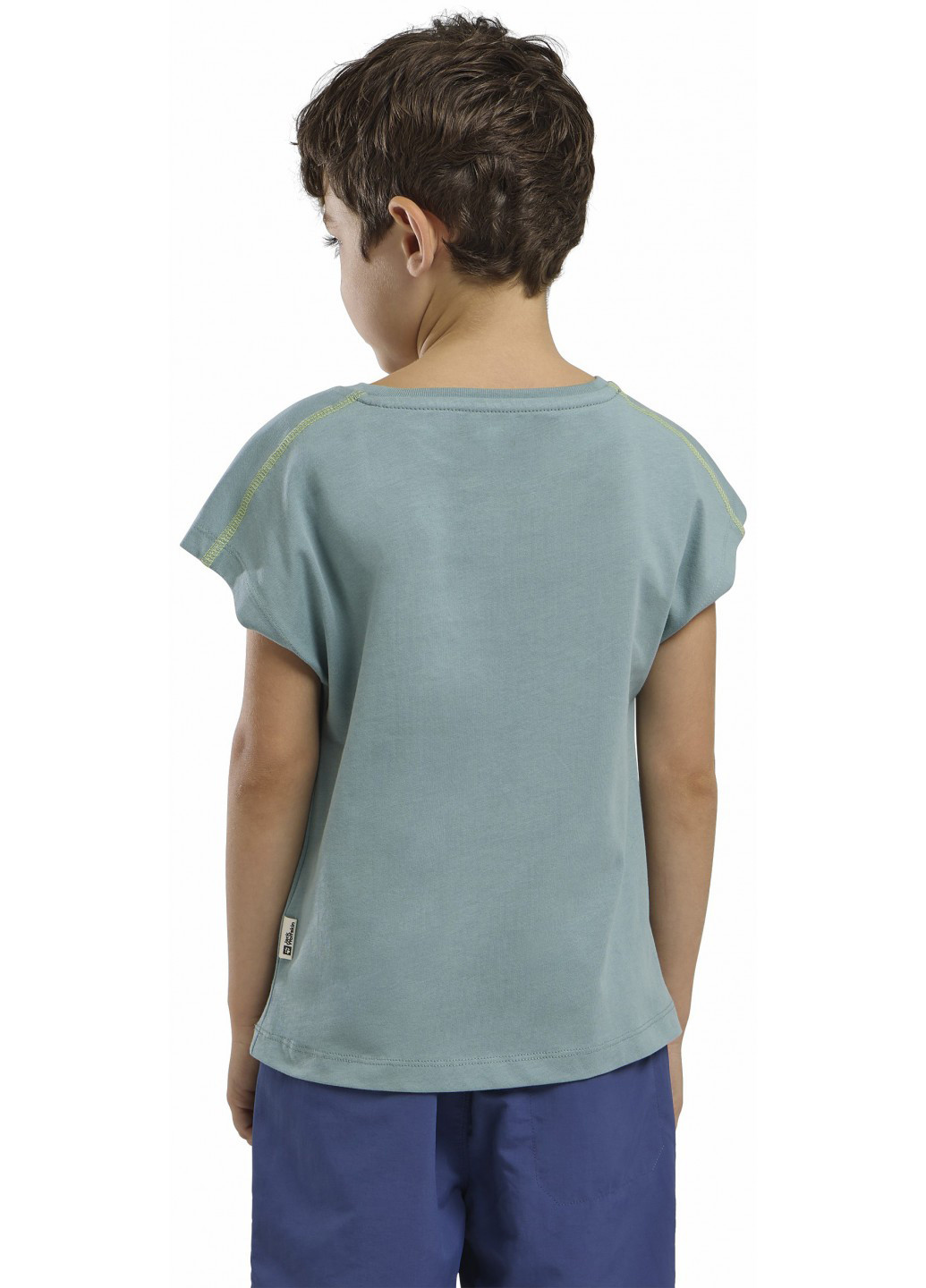 Бірюзова літня футболка Jack Wolfskin GRAPHIC GIRLS T