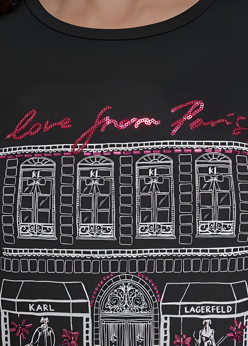 Футболка Karl Lagerfeld - (345570487)