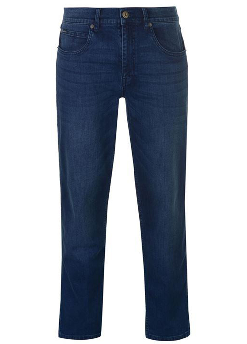 Темно-синие демисезонные слим джинсы Pierre Cardin
