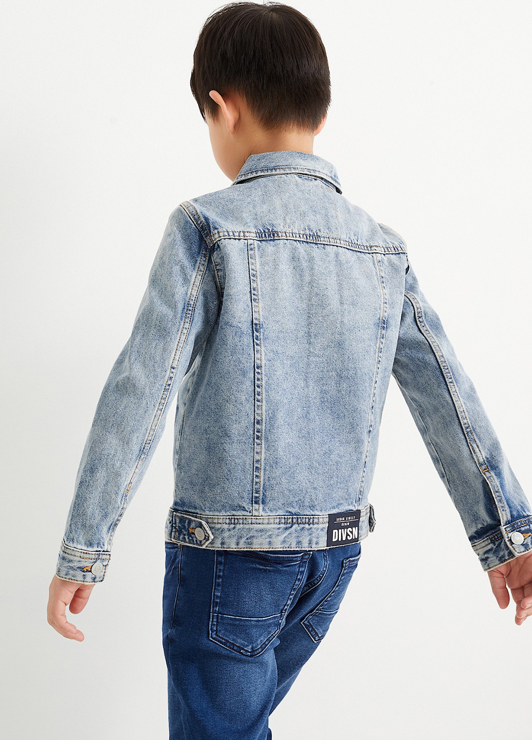 Голубая демисезонная куртка C&A