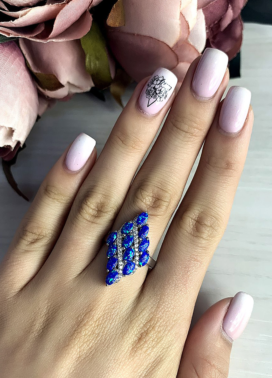 Каблучка Silver Flame (307258245)