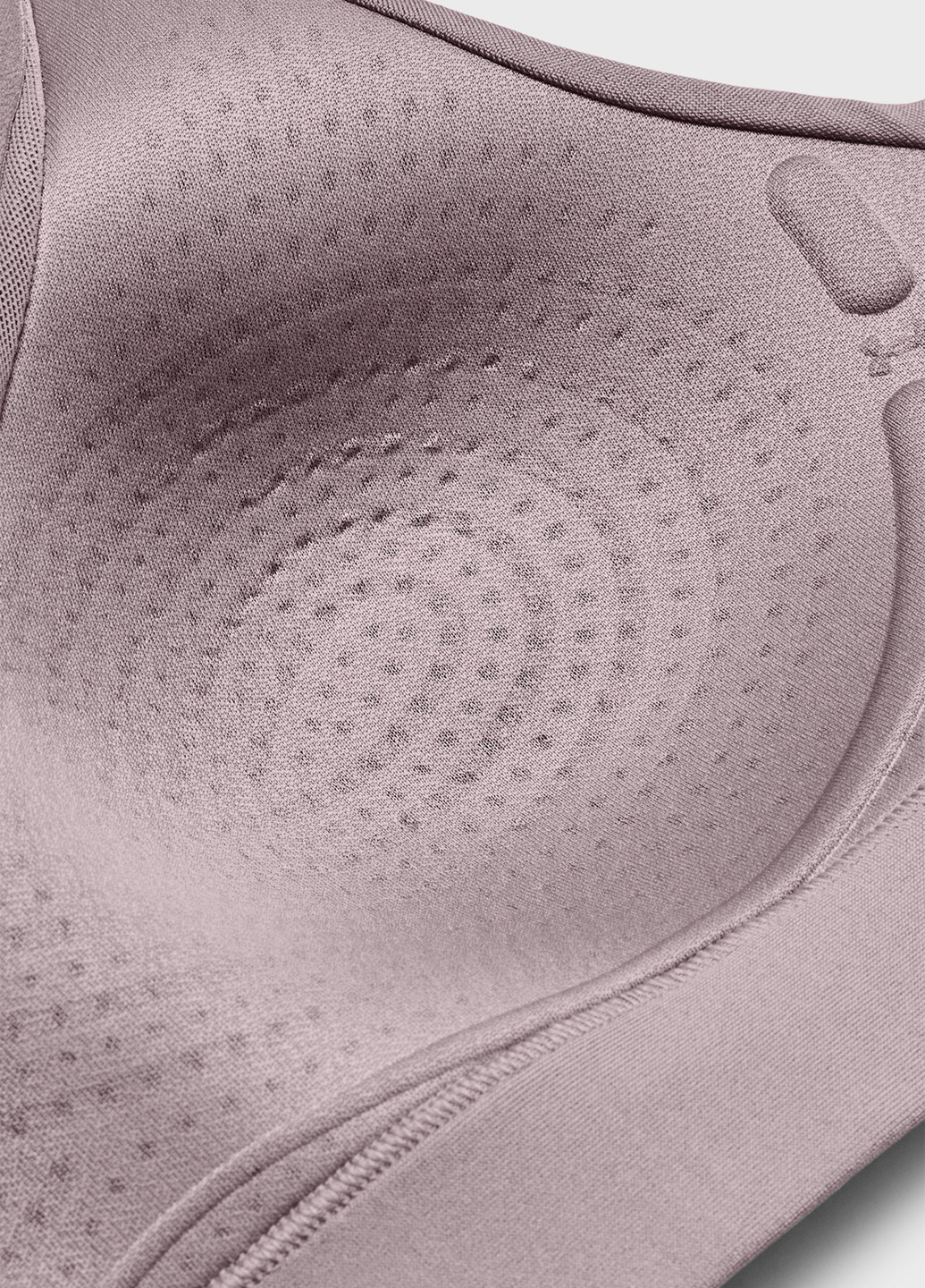 Рожево-коричневий топ бюстгальтер Under Armour без кісточок поліестер