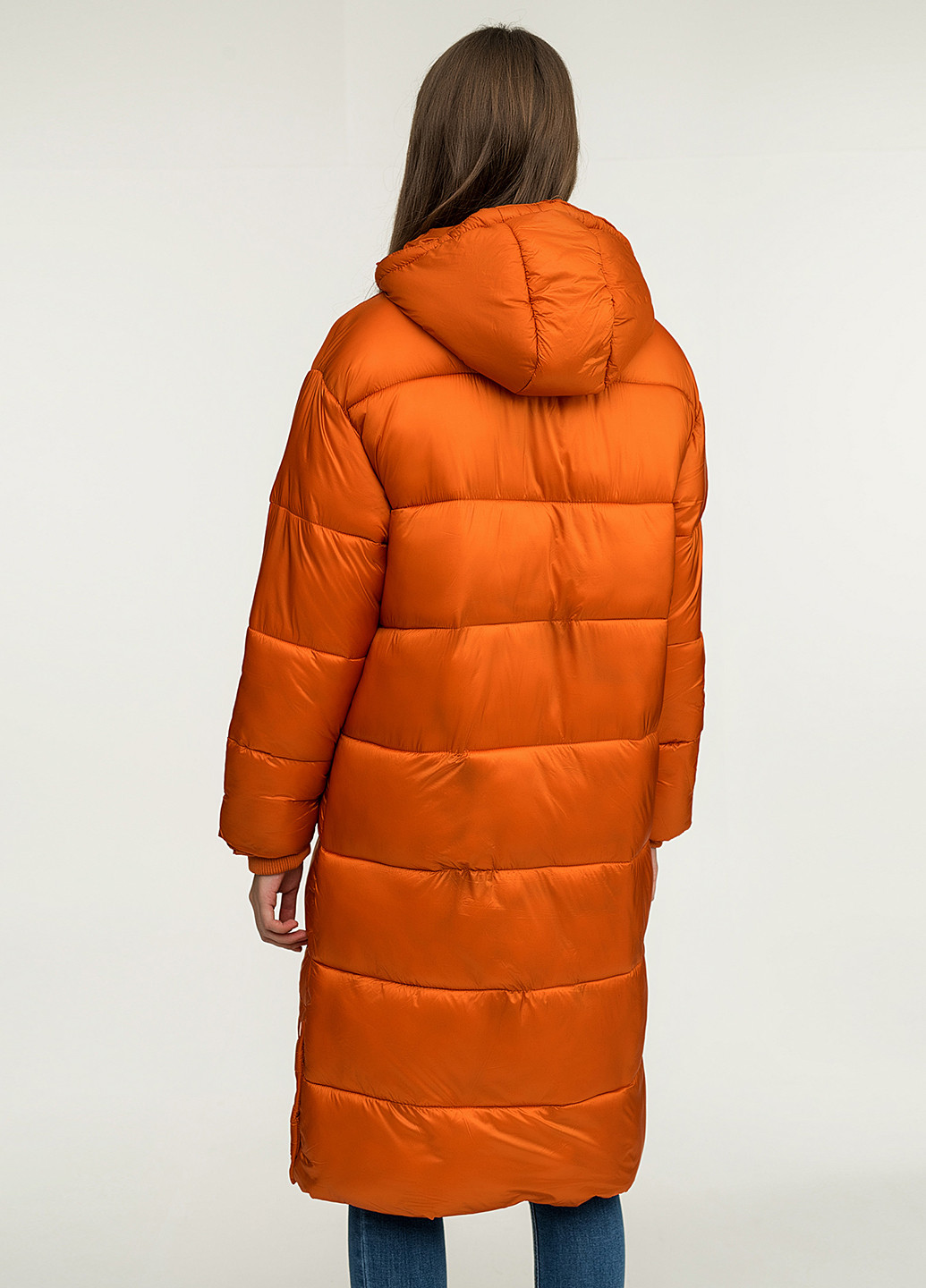 Оранжевая зимняя пальто befree