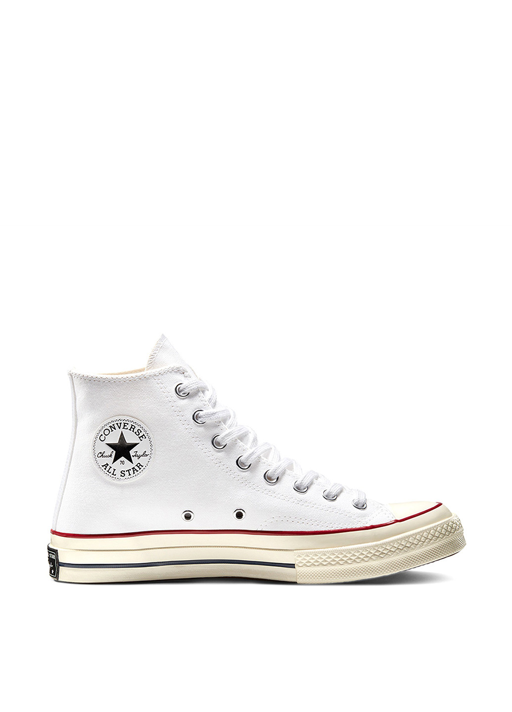 Белые кеды Converse ALL STAR CHUCK 70 с логотипом