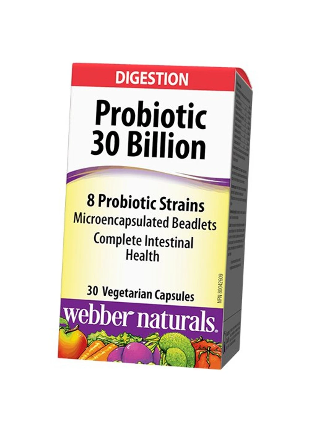 Пробиотик Probiotic 30 Billion 30 капсул Webber Naturals (255409365)