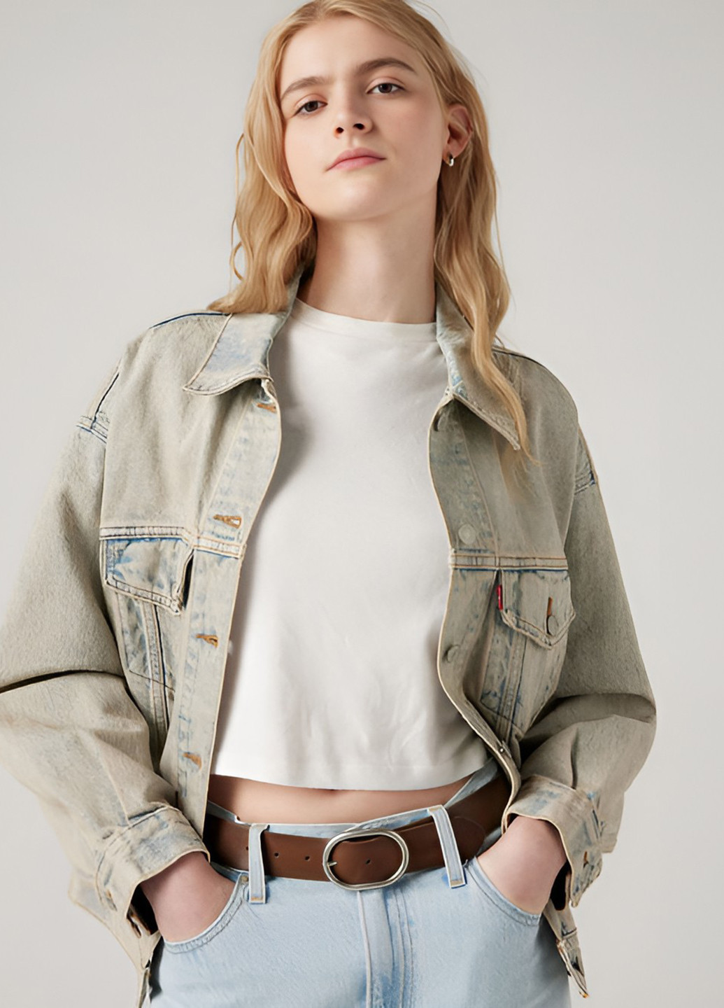 Комбинированная демисезонная куртка Levi's